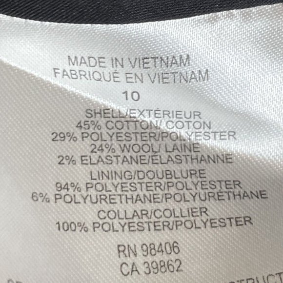 Theory Gray and Black Blazer - Picture 9 of 9